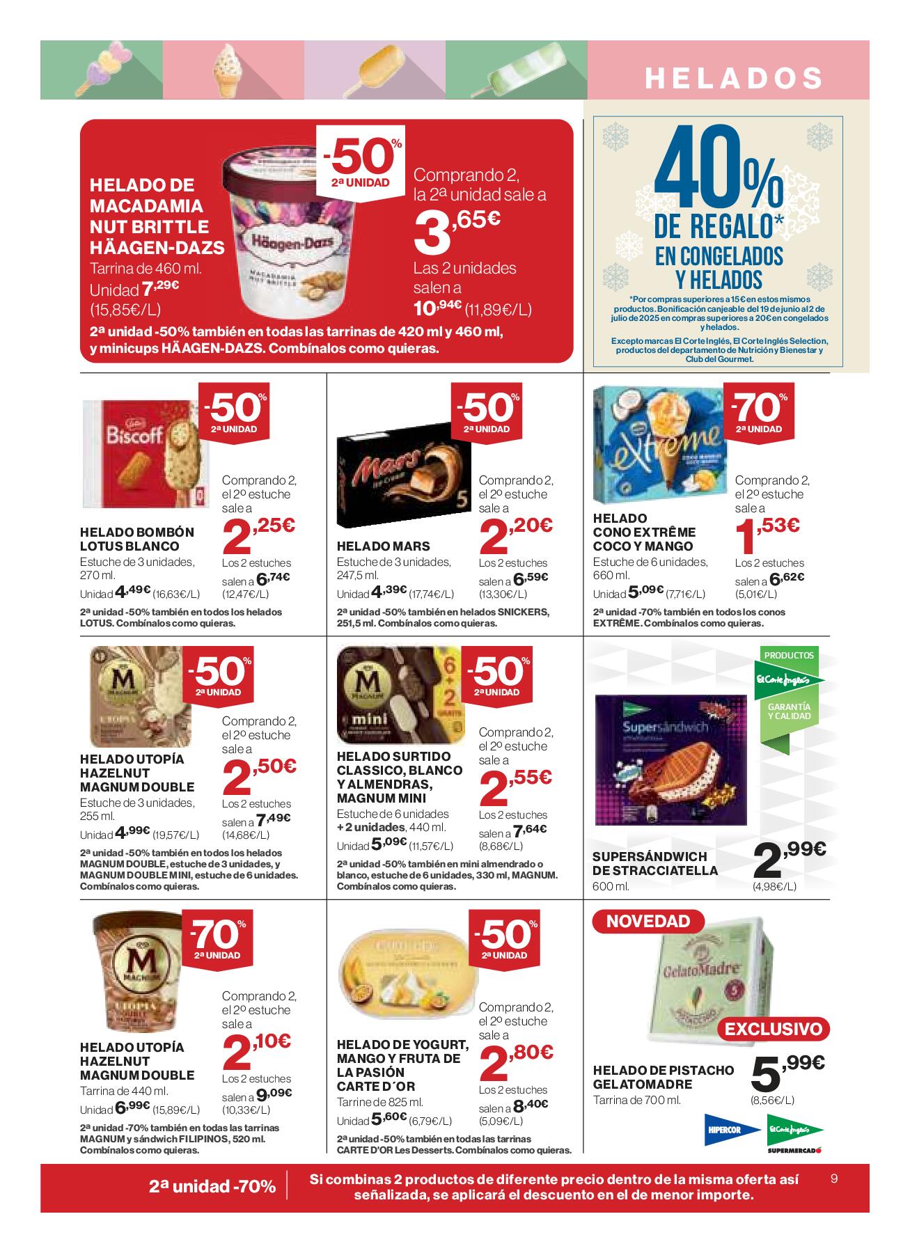 Nuestros mejores precios Hipercor. Página 09