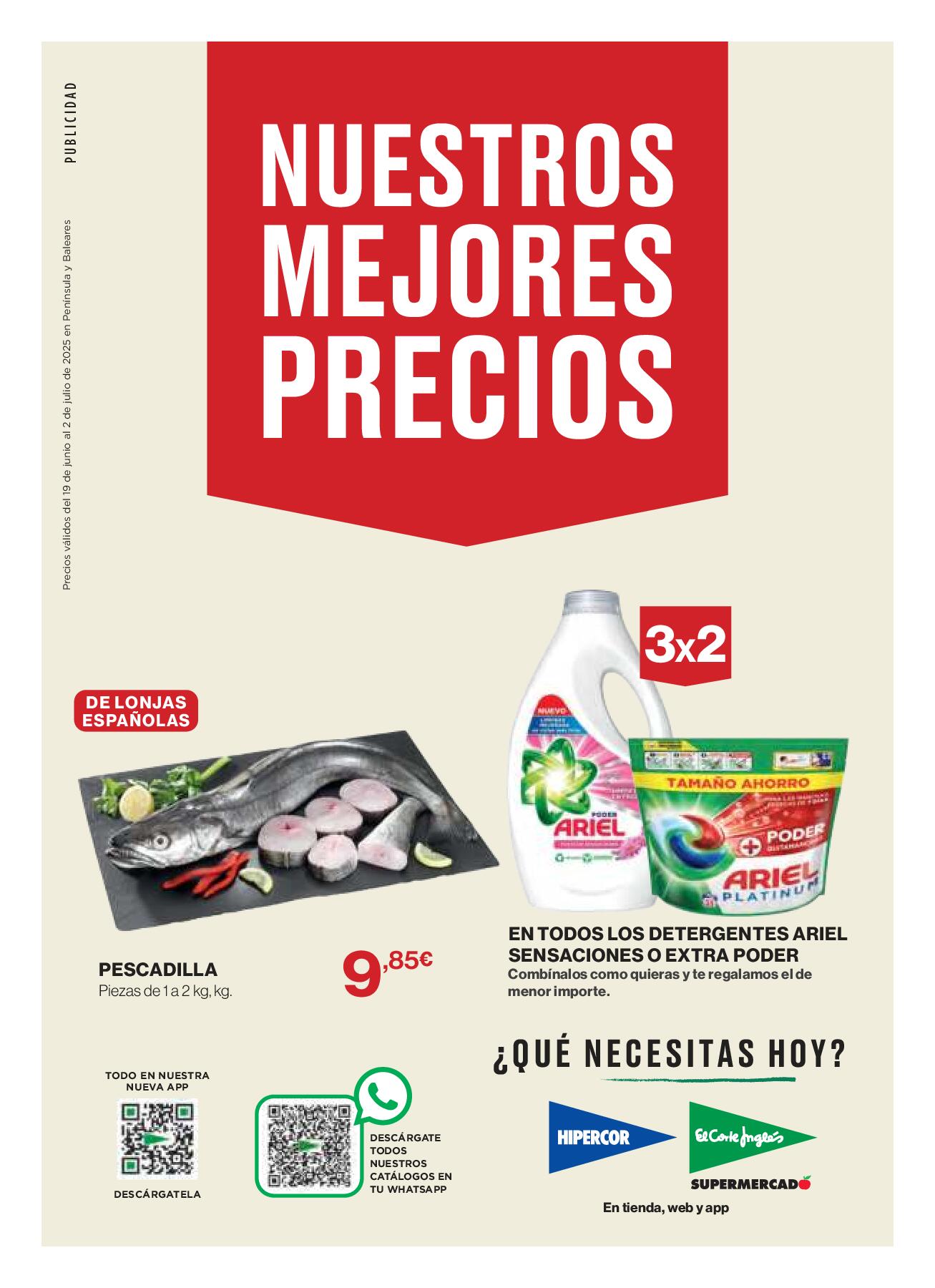 Nuestros mejores precios Hipercor. Página 01
