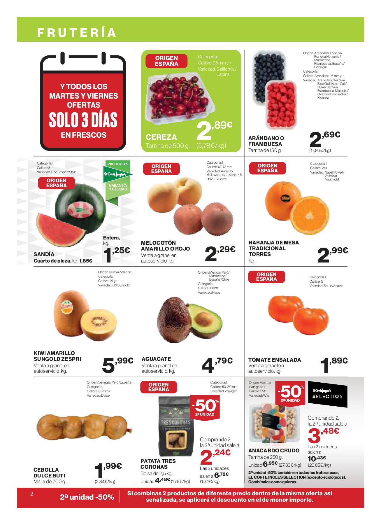 Nuestros mejores precios Hipercor. Página 02