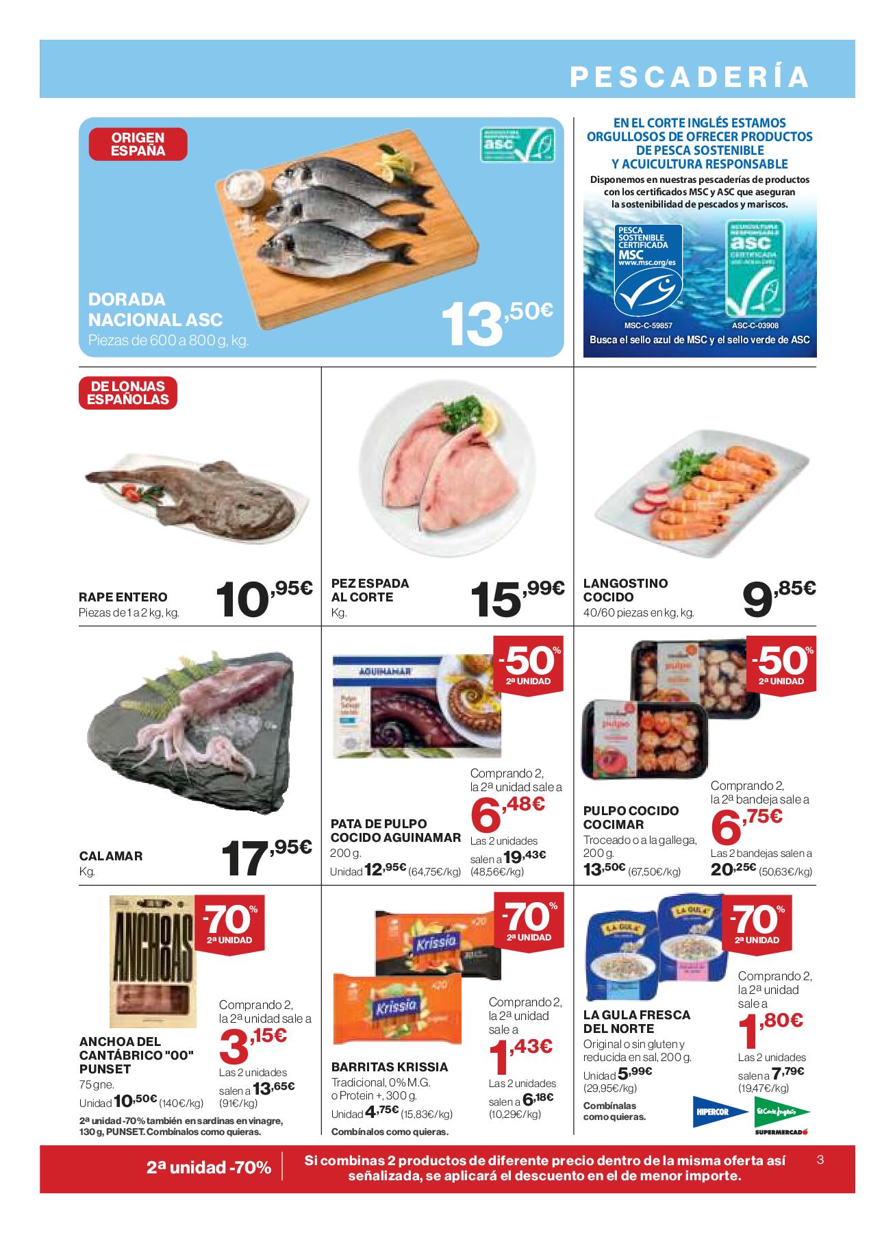 Nuestros mejores precios Hipercor. Página 03