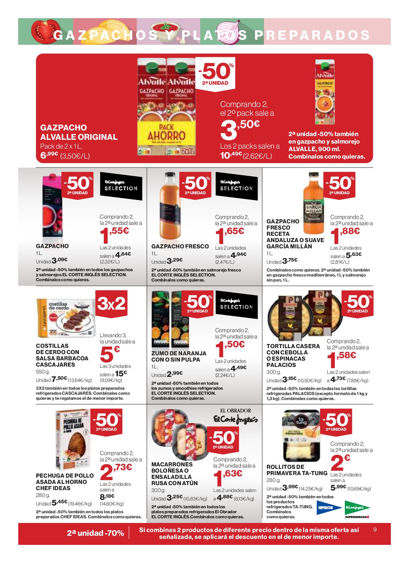 Nuestros mejores precios Hipercor. Página 09