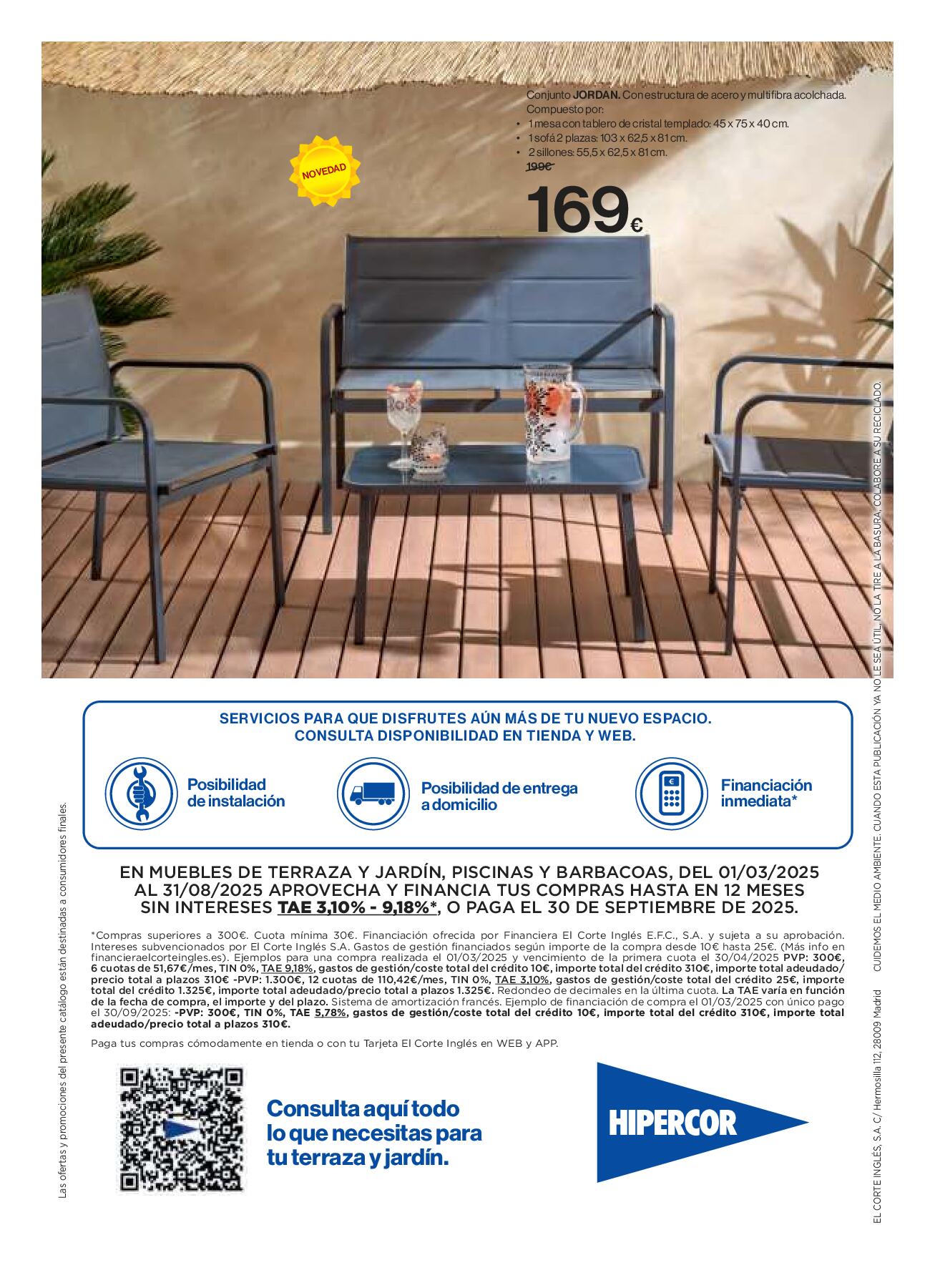 Preparados para el buen tiempo Hipercor. Página 24