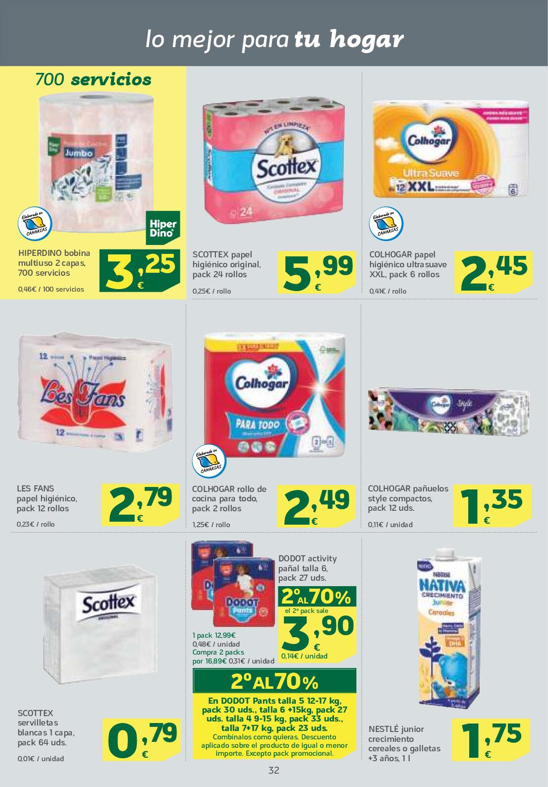 Los mejores precios de Canarias HiperDino. Página 32