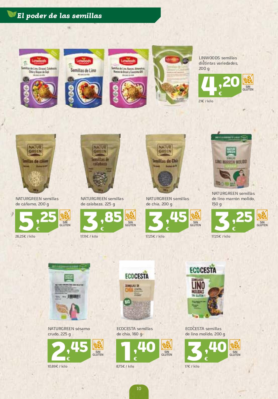 Ofertas productos ecológicos HiperDino. Página 10
