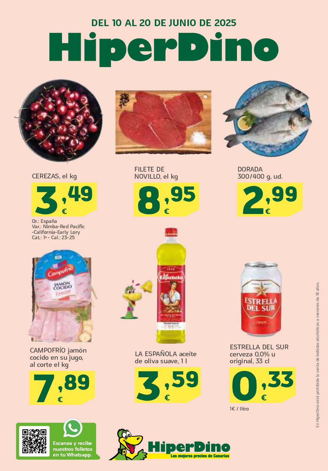 Promociones HiperDino. Página 01