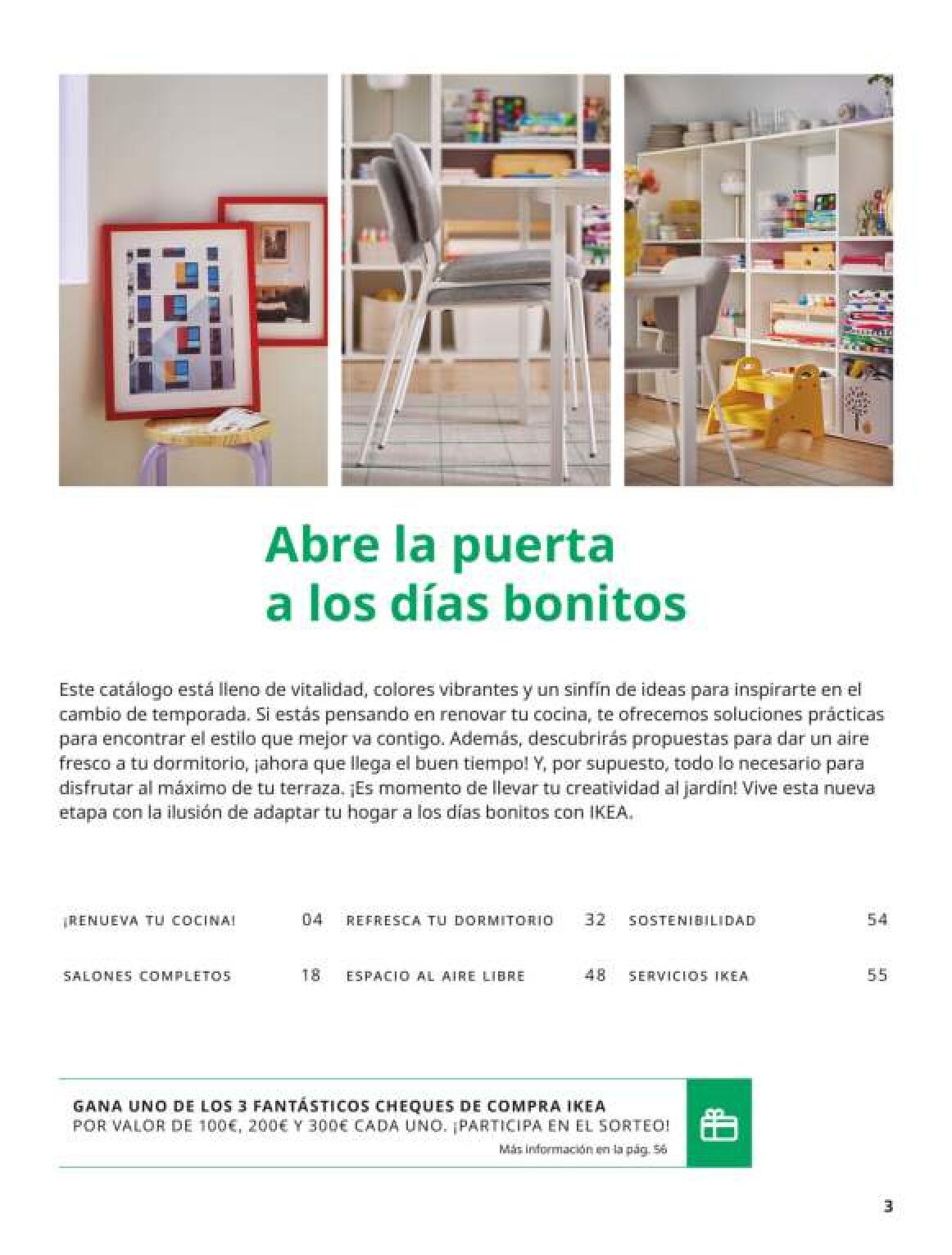 Abre la puerta a los días bonitos IKEA. Página 03