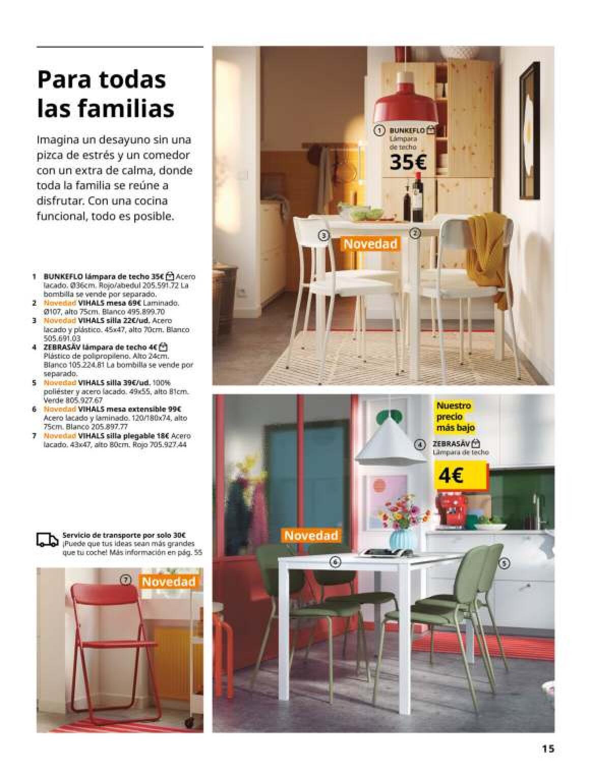 Abre la puerta a los días bonitos IKEA. Página 15