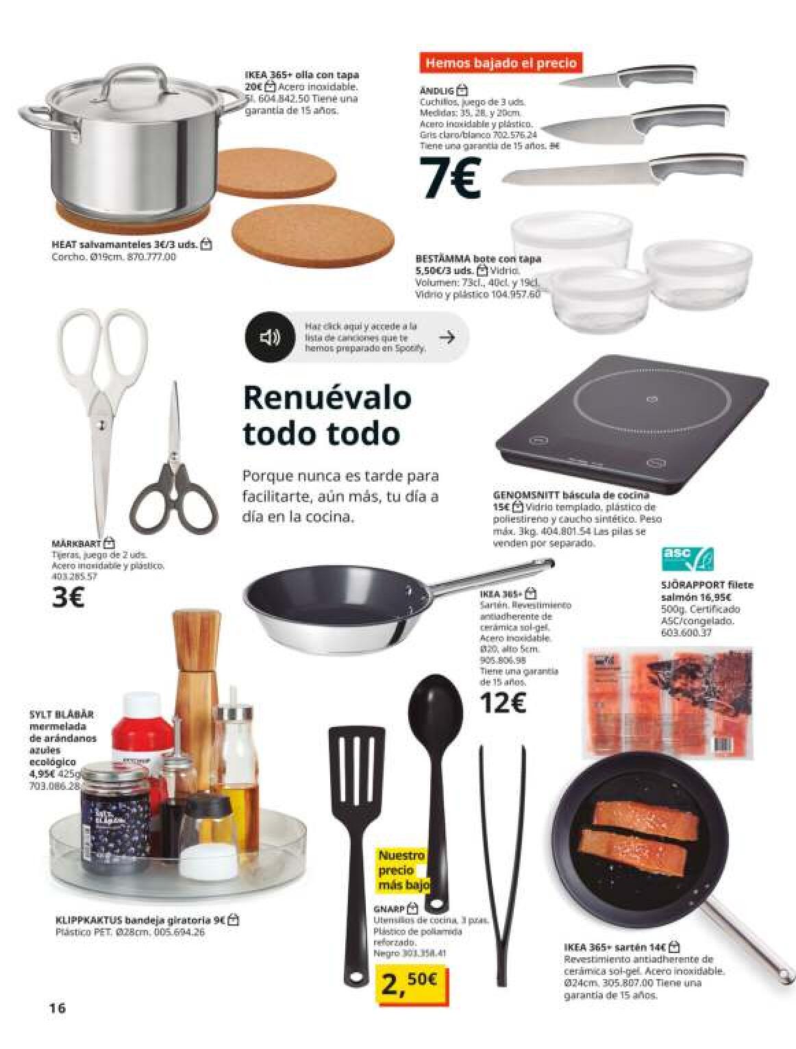 Abre la puerta a los días bonitos IKEA. Página 16