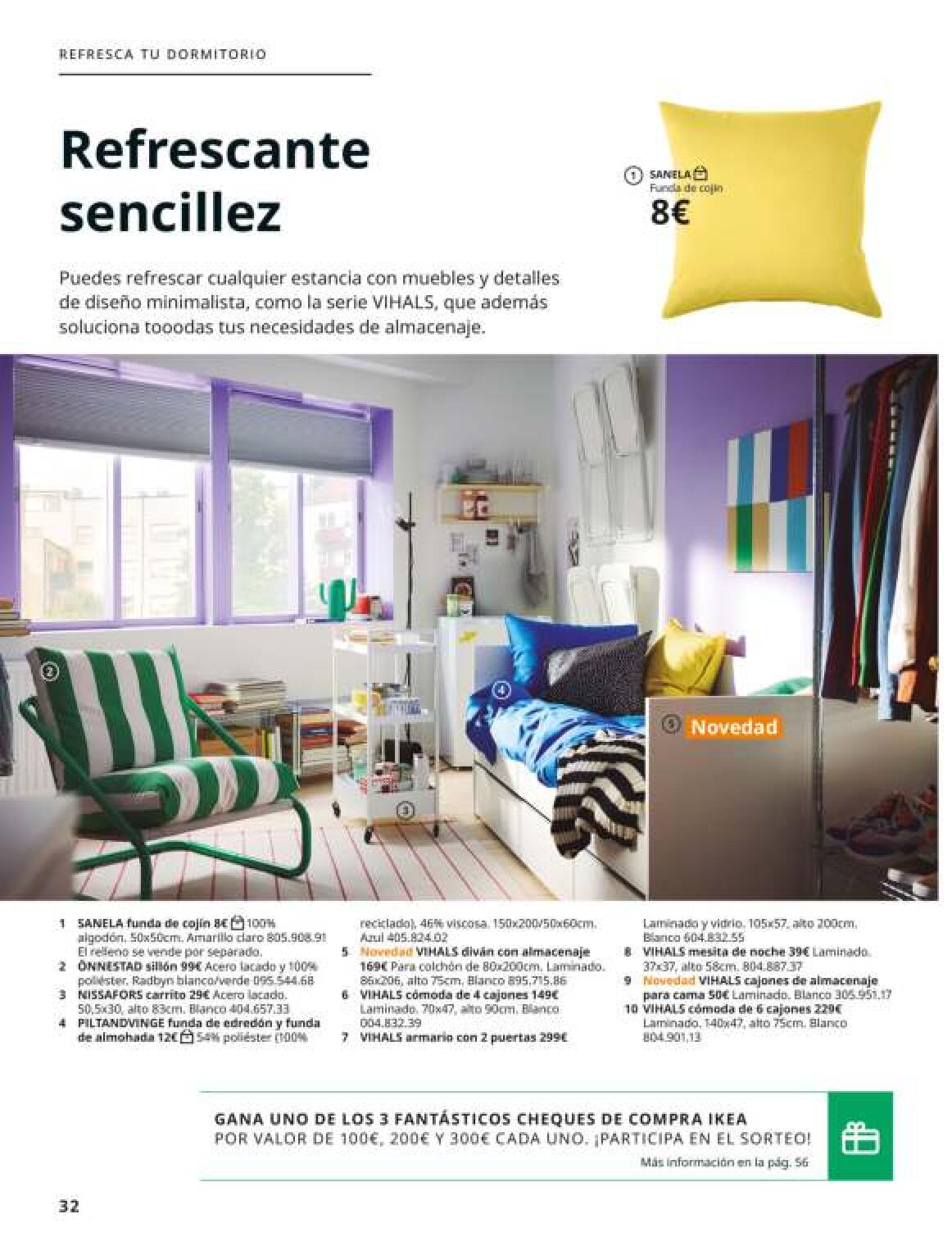 Abre la puerta a los días bonitos IKEA. Página 32