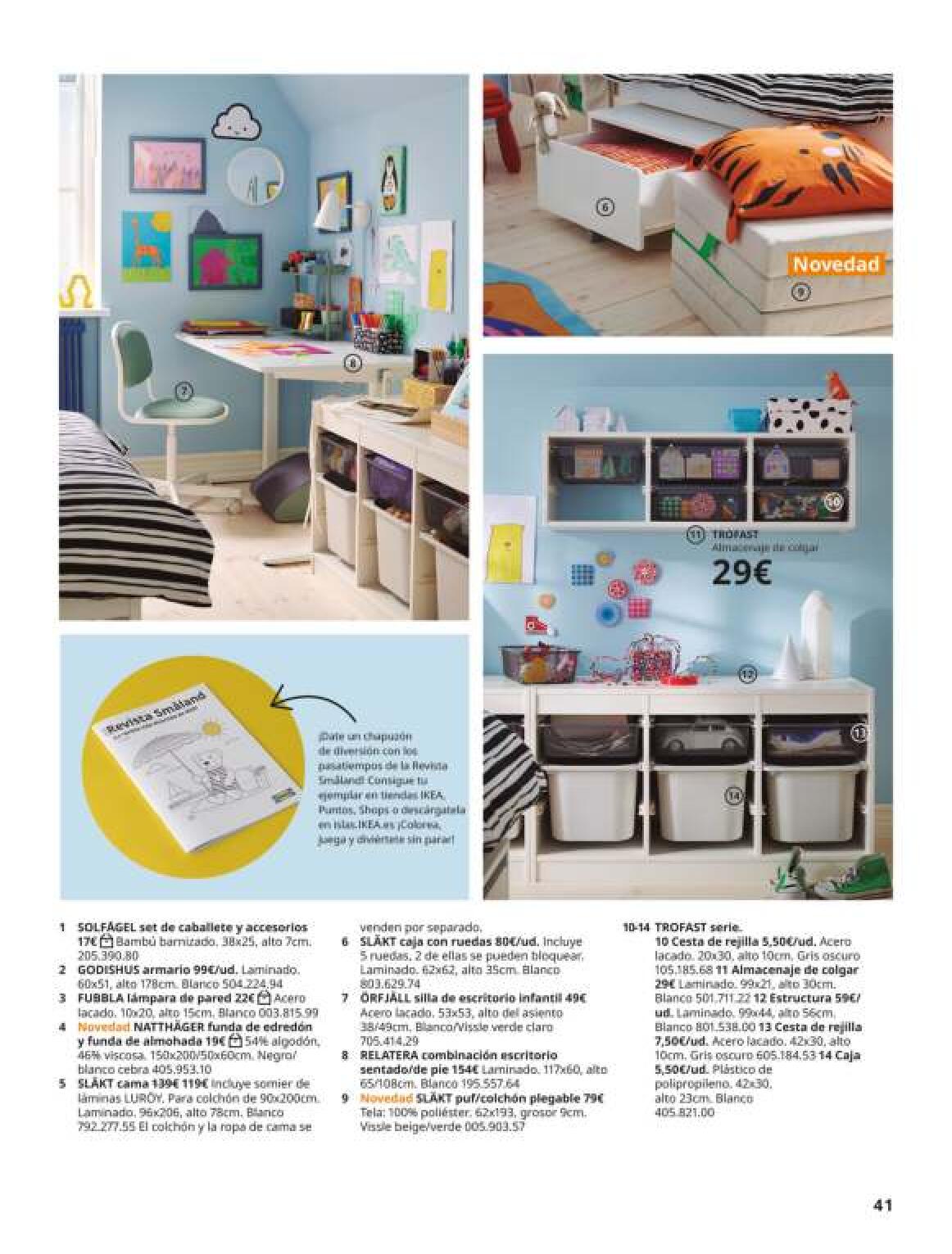 Abre la puerta a los días bonitos IKEA. Página 41