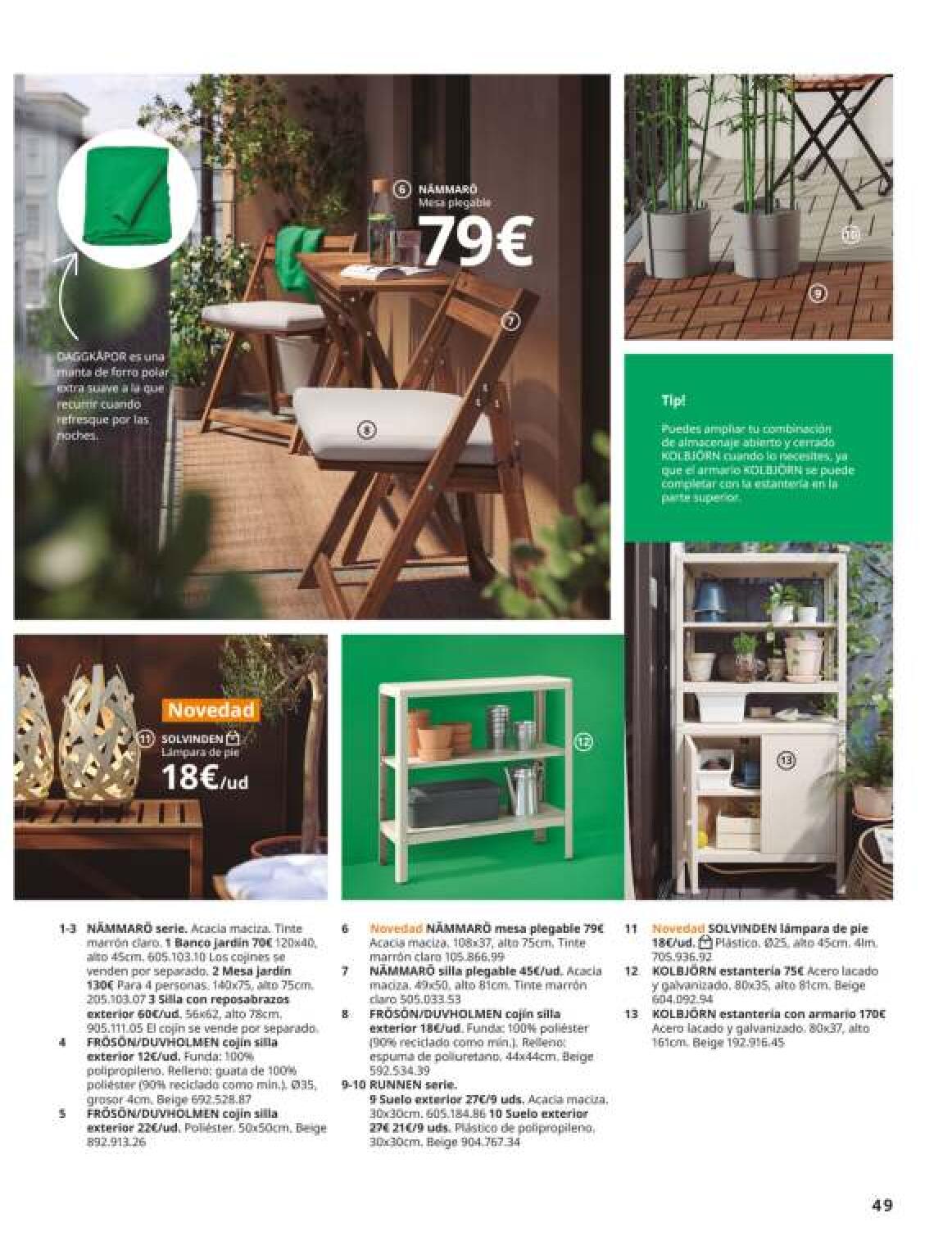 Abre la puerta a los días bonitos IKEA. Página 49