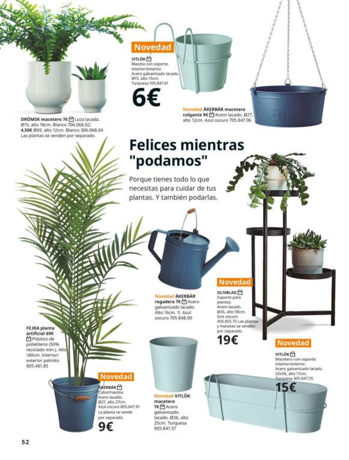 Abre la puerta a los días bonitos IKEA. Página 52