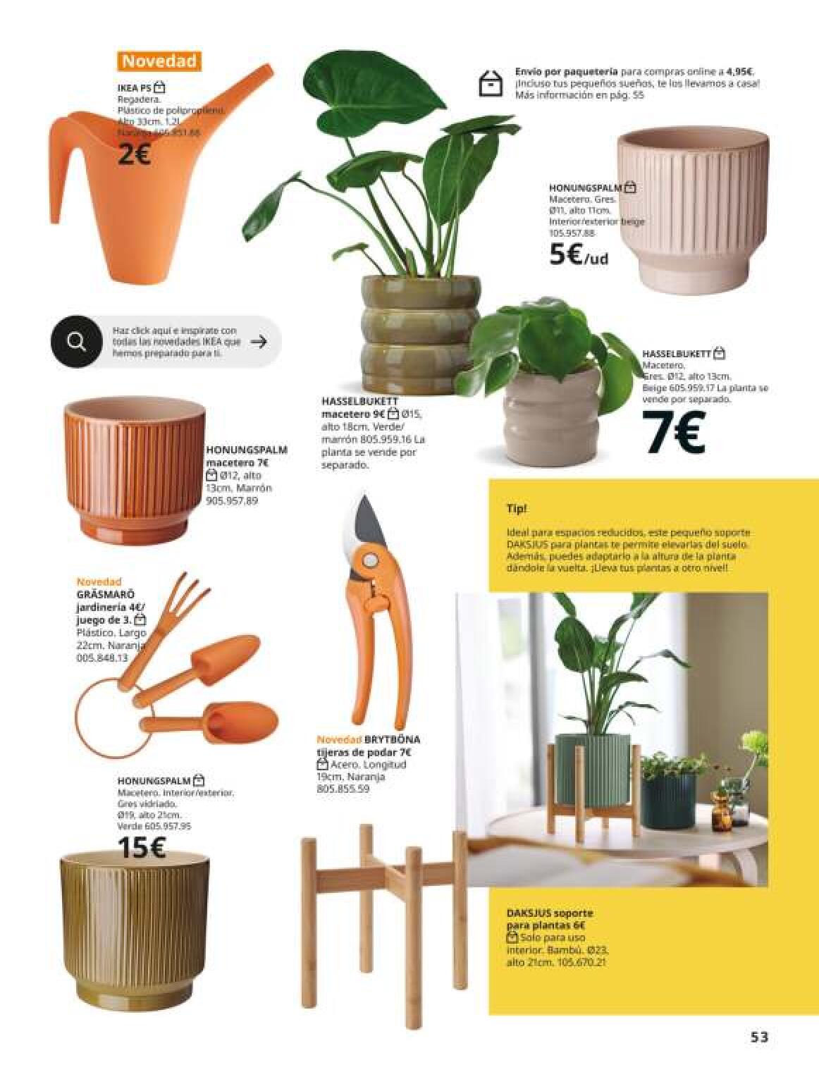 Abre la puerta a los días bonitos IKEA. Página 53