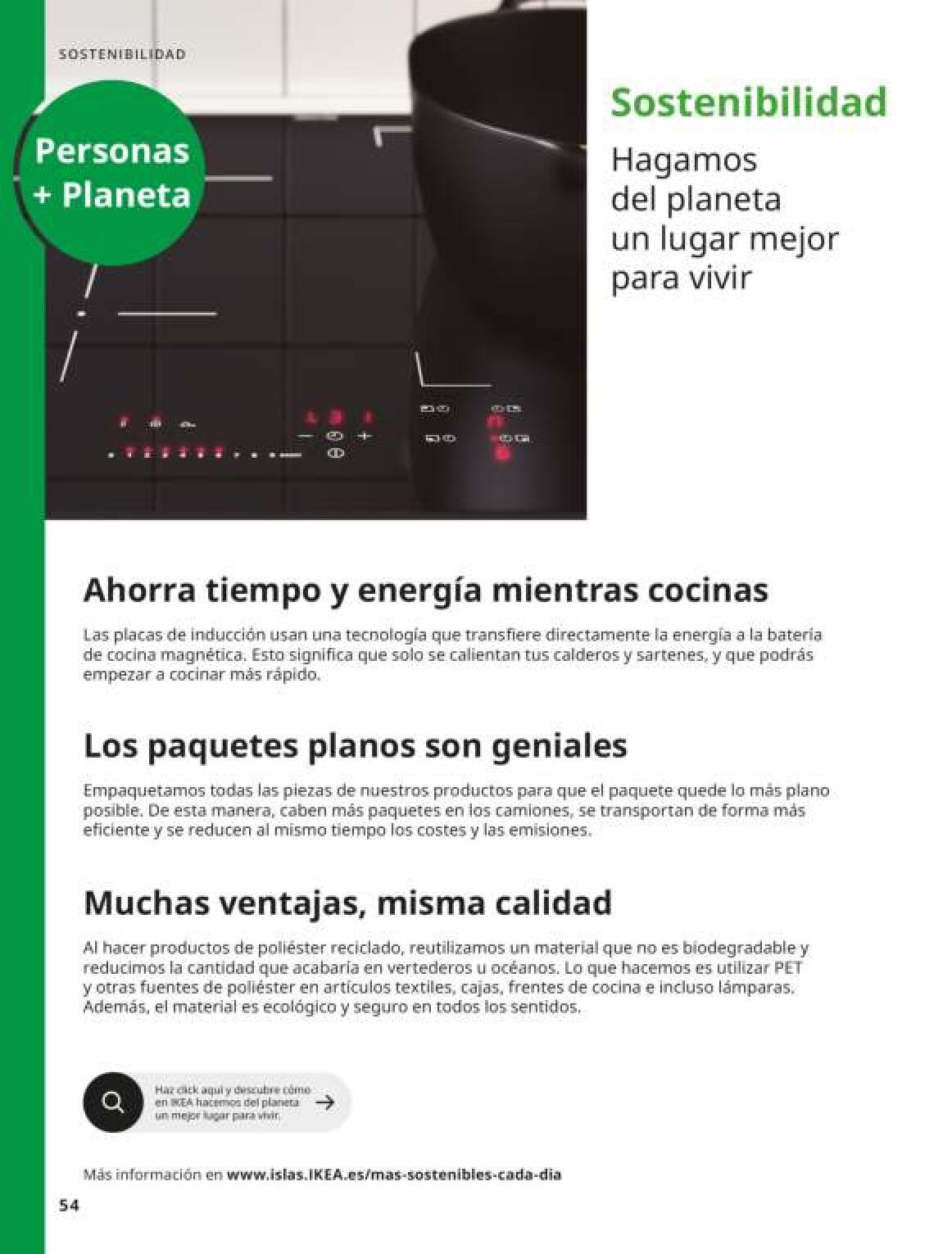 Abre la puerta a los días bonitos IKEA. Página 54
