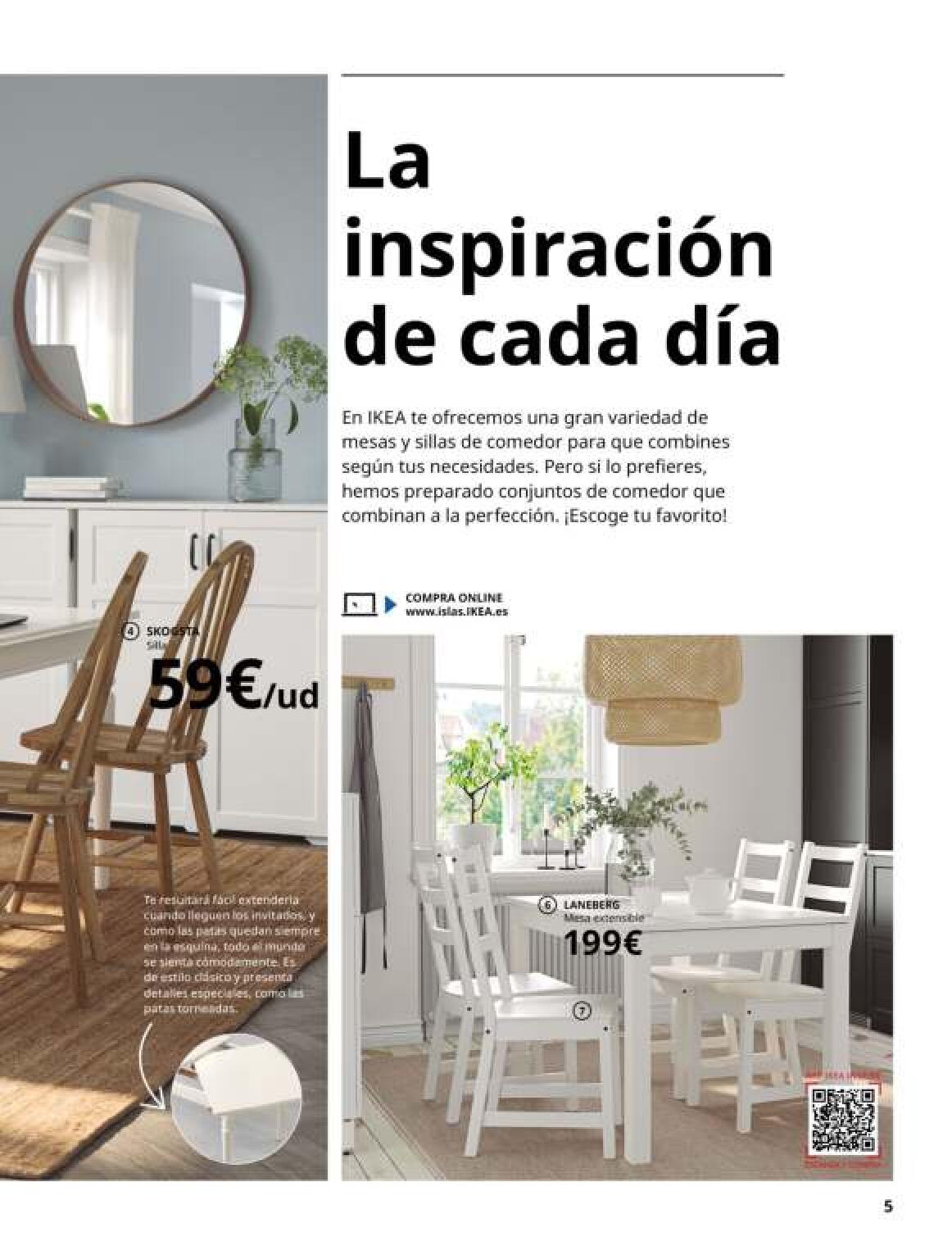 Catálogo comedores IKEA. Página 05