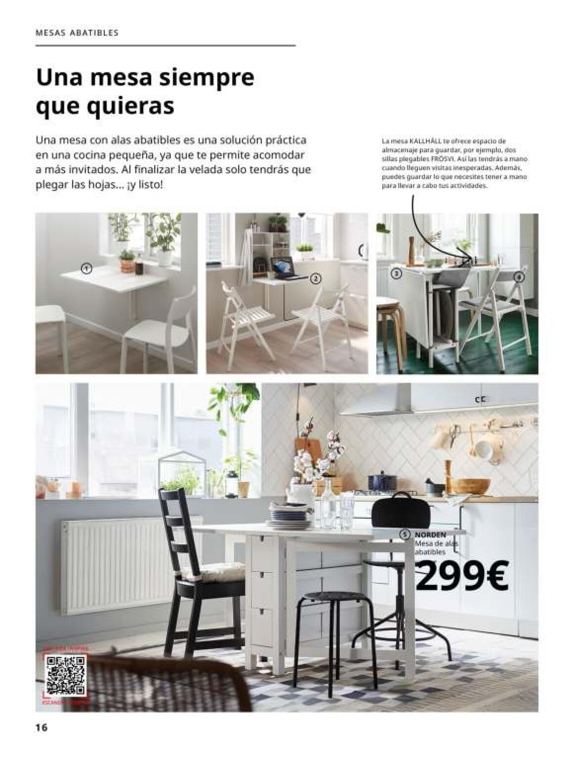Catálogo comedores IKEA. Página 16