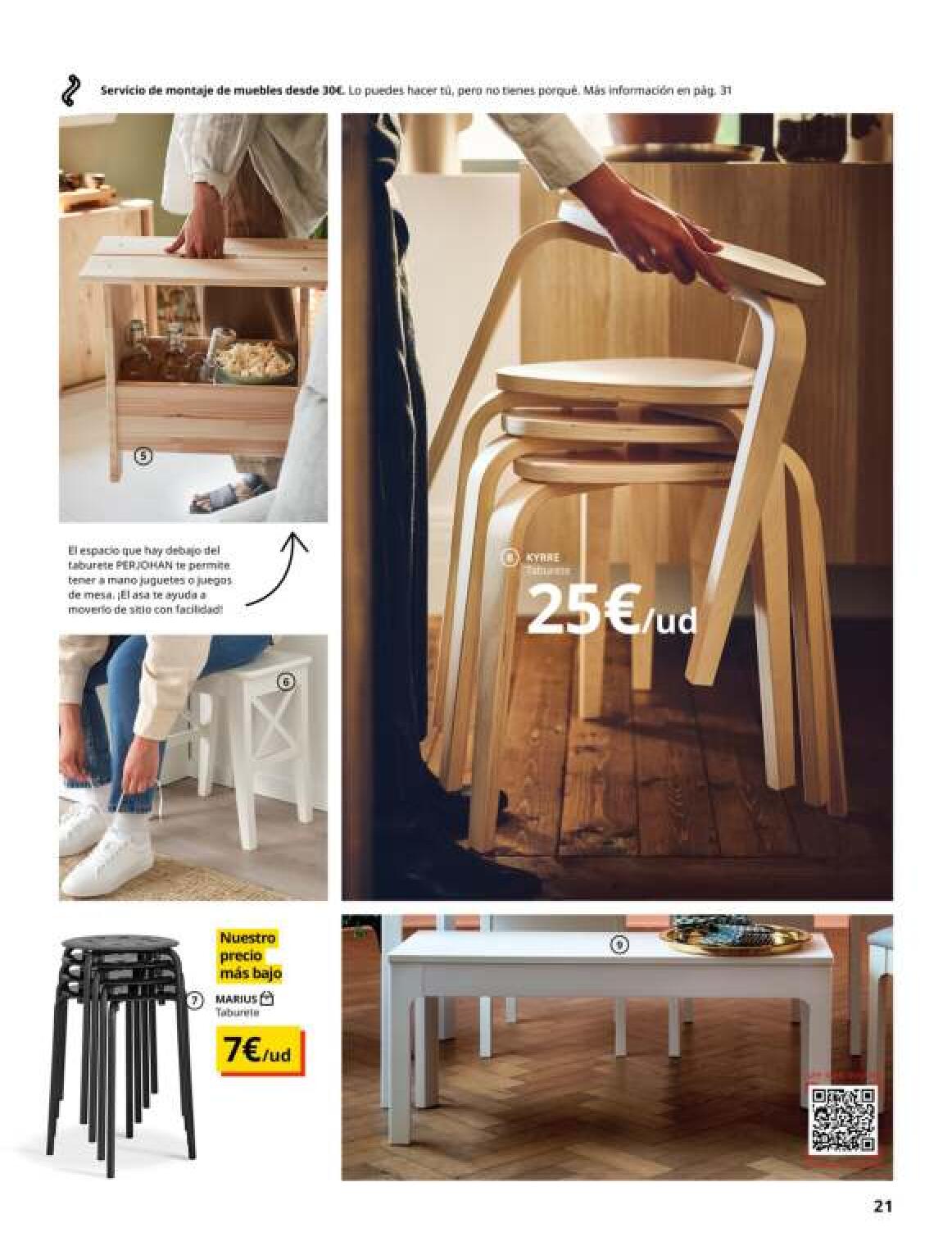 Catálogo comedores IKEA. Página 21