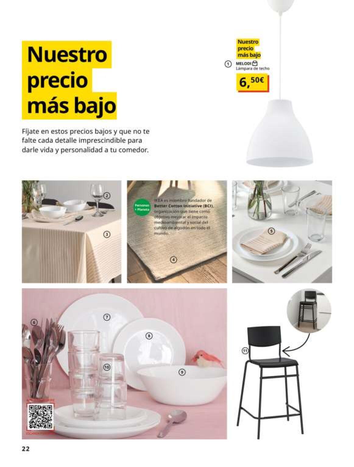 Catálogo comedores IKEA. Página 22