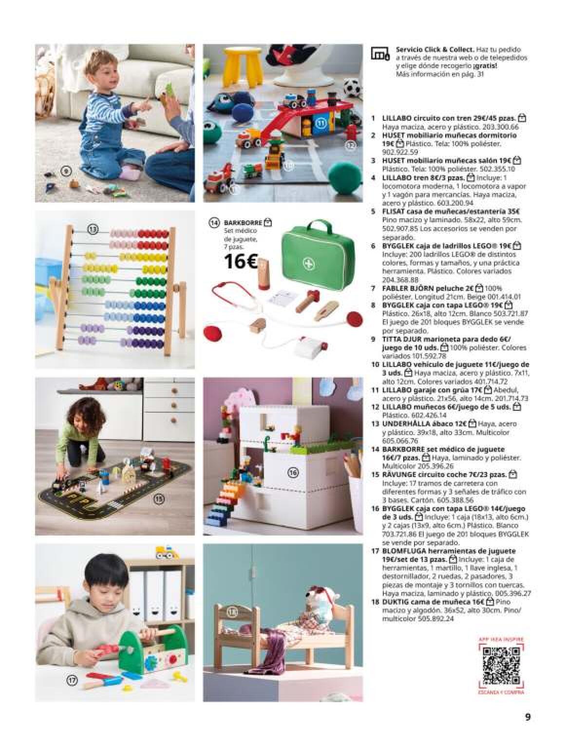 Catálogo juguetes IKEA. Página 09