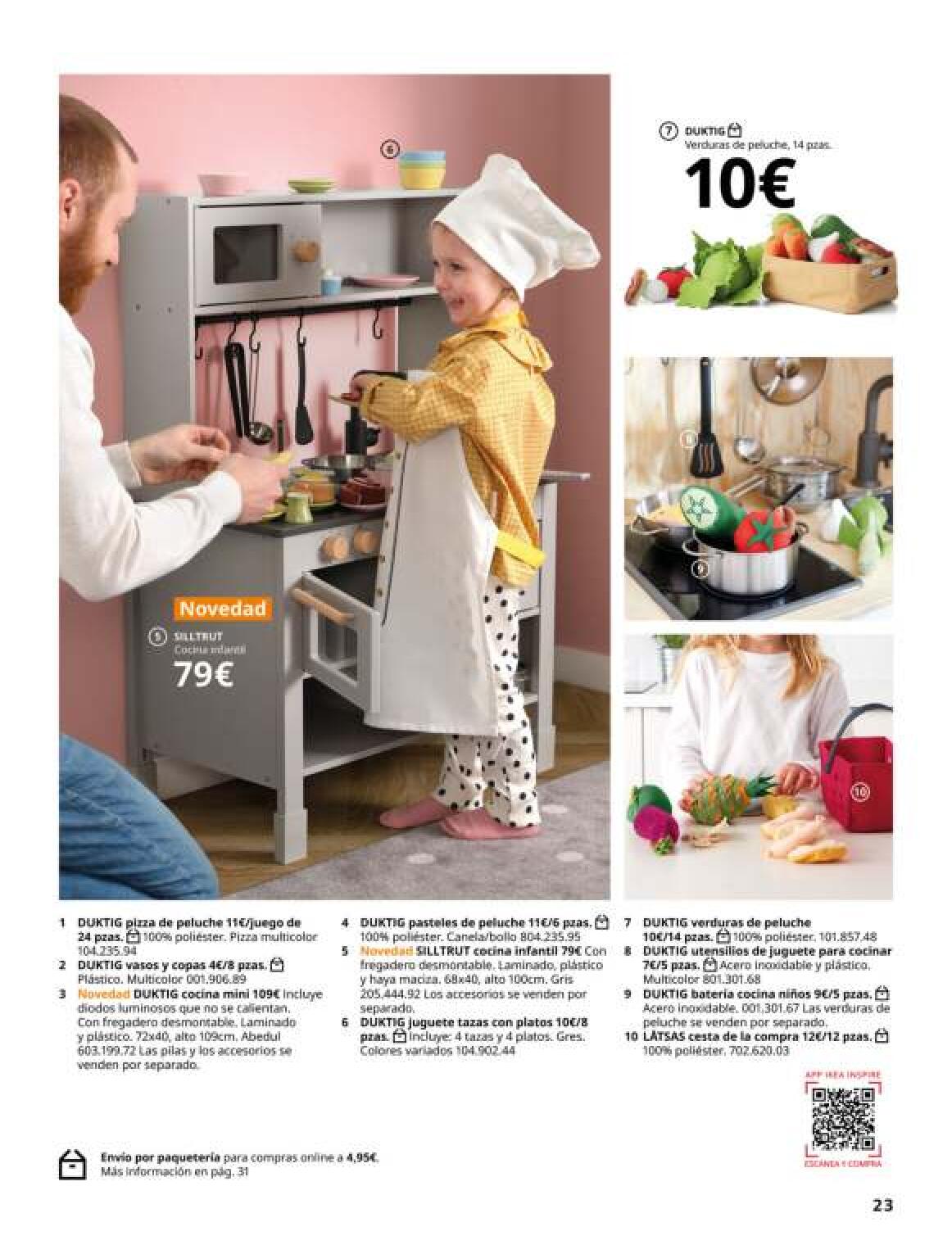 Catálogo juguetes IKEA. Página 23