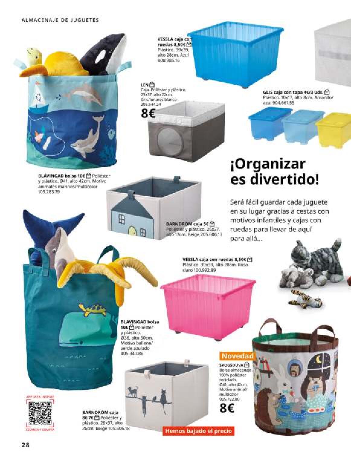 Catálogo juguetes IKEA. Página 28