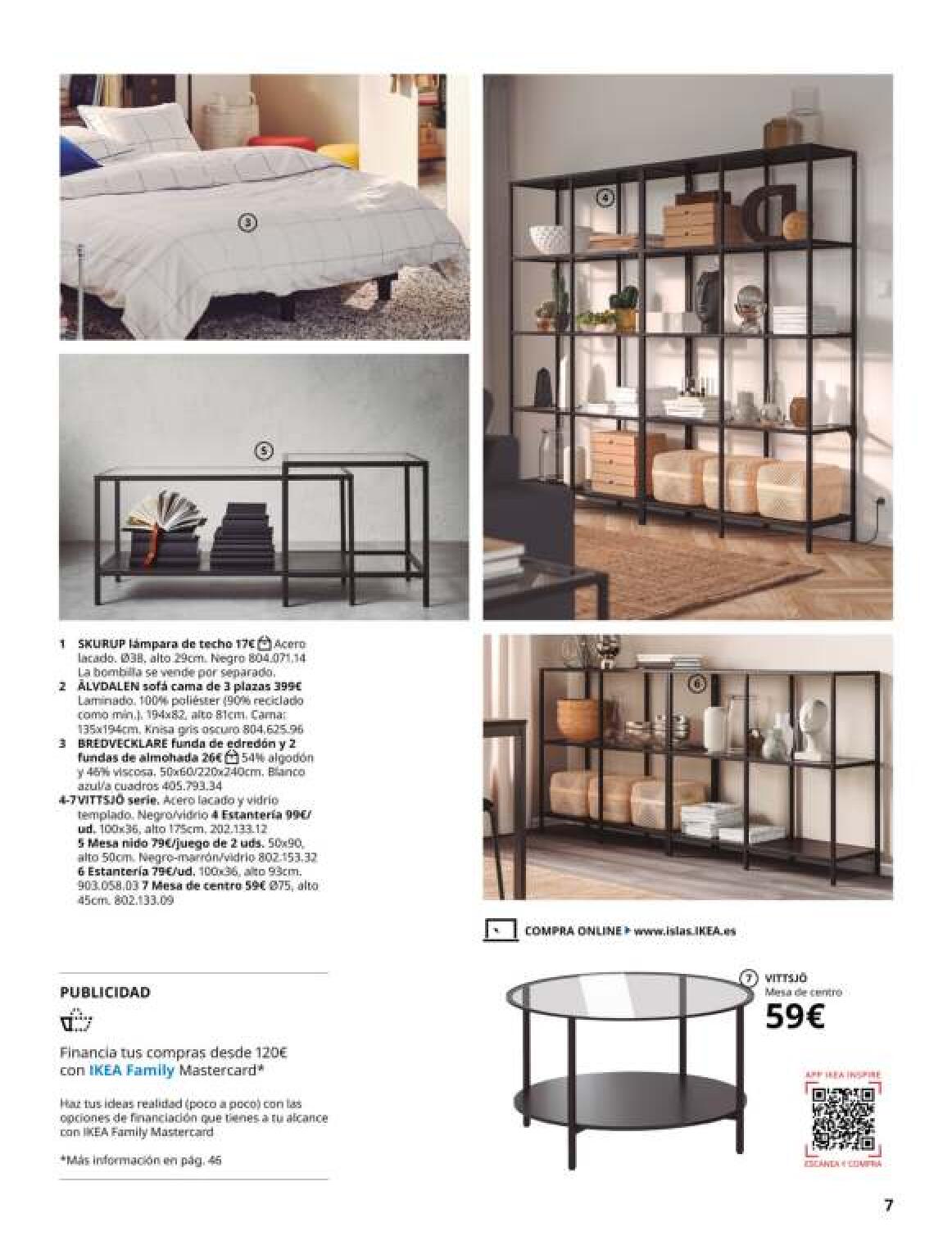 Catálogo salones IKEA. Página 07