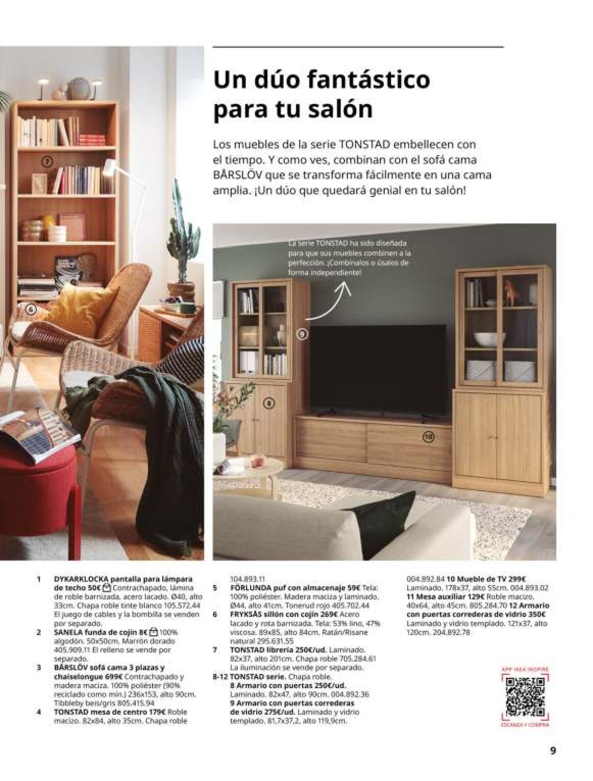 Catálogo salones IKEA. Página 09