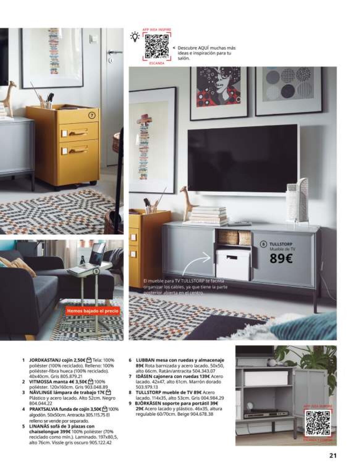 Catálogo salones IKEA. Página 21