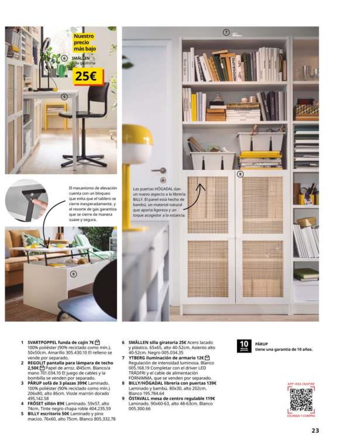 Catálogo salones IKEA. Página 23