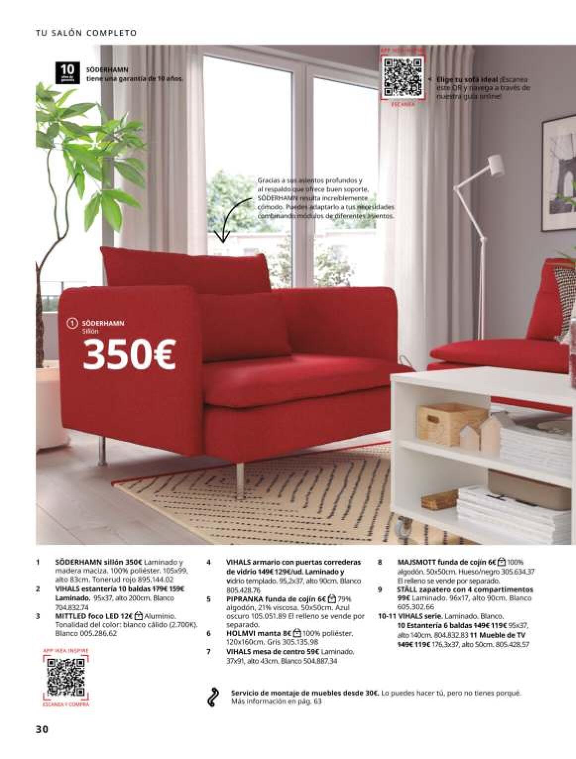 Catálogo salones IKEA. Página 30