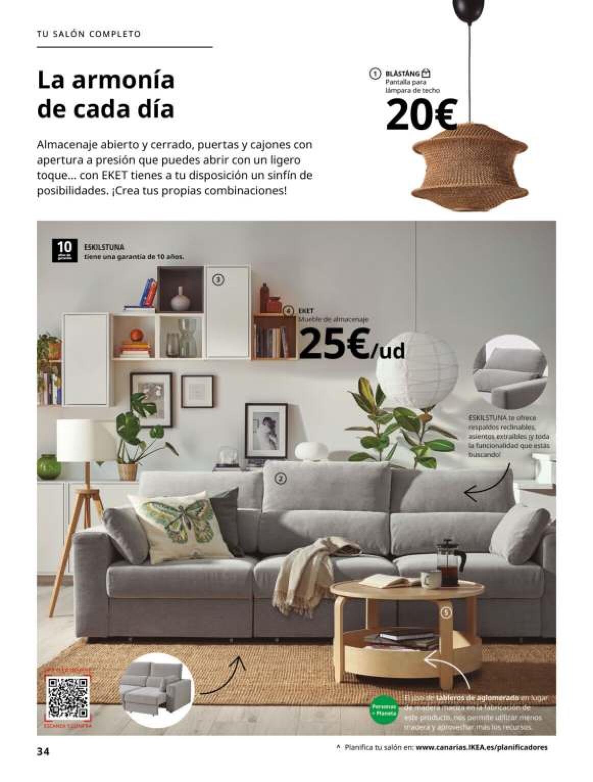 Catálogo salones IKEA. Página 34