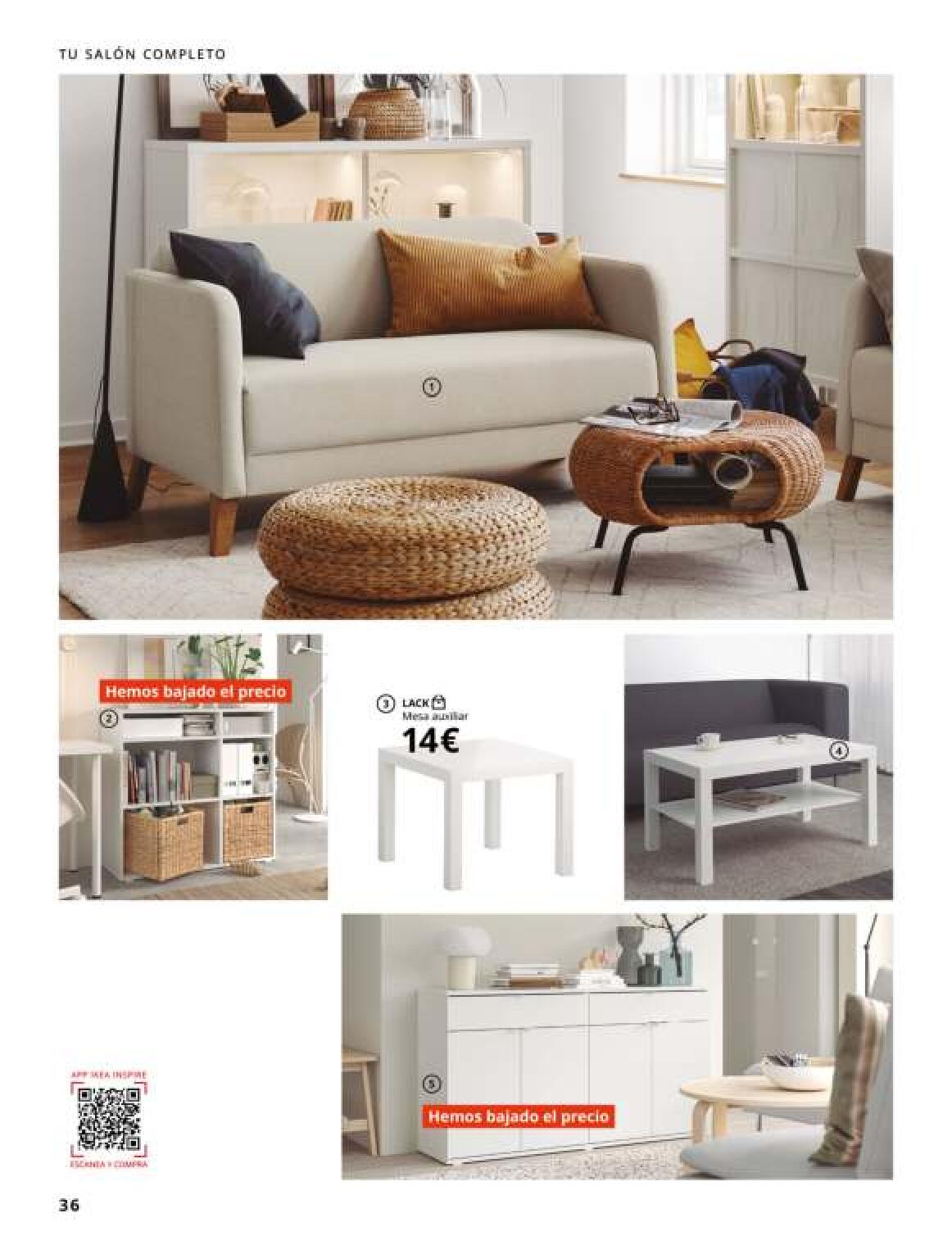 Catálogo salones IKEA. Página 36