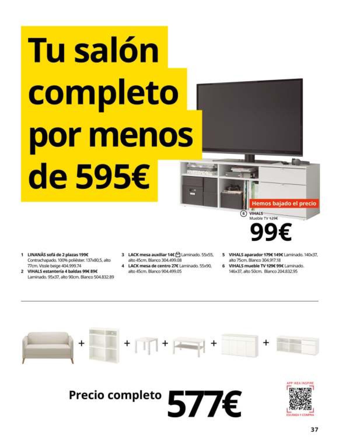 Catálogo salones IKEA. Página 37
