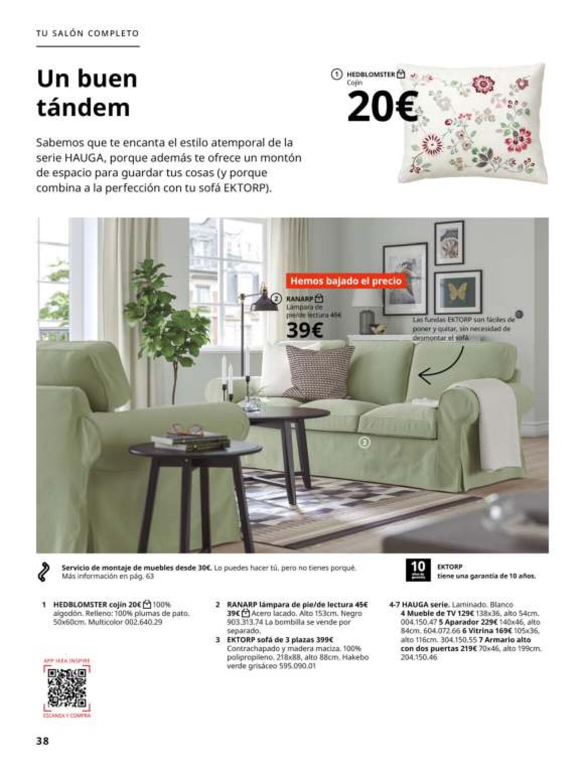 Catálogo salones IKEA. Página 38