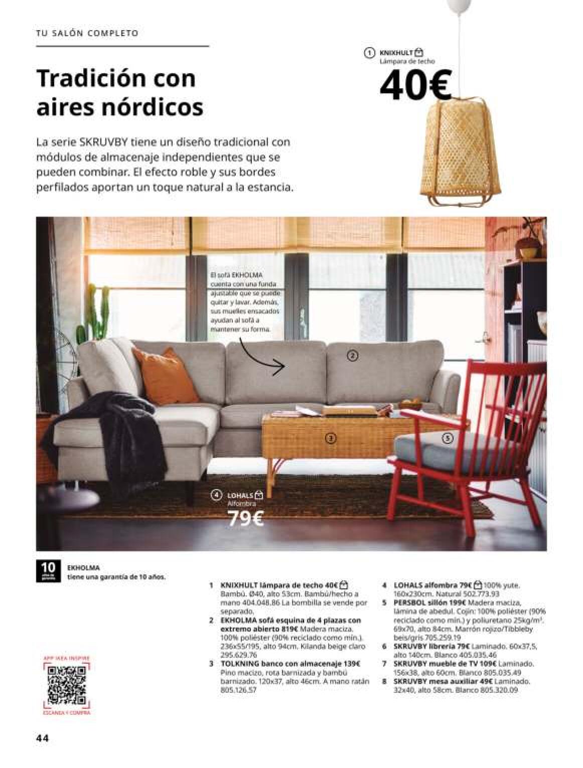 Catálogo salones IKEA. Página 44