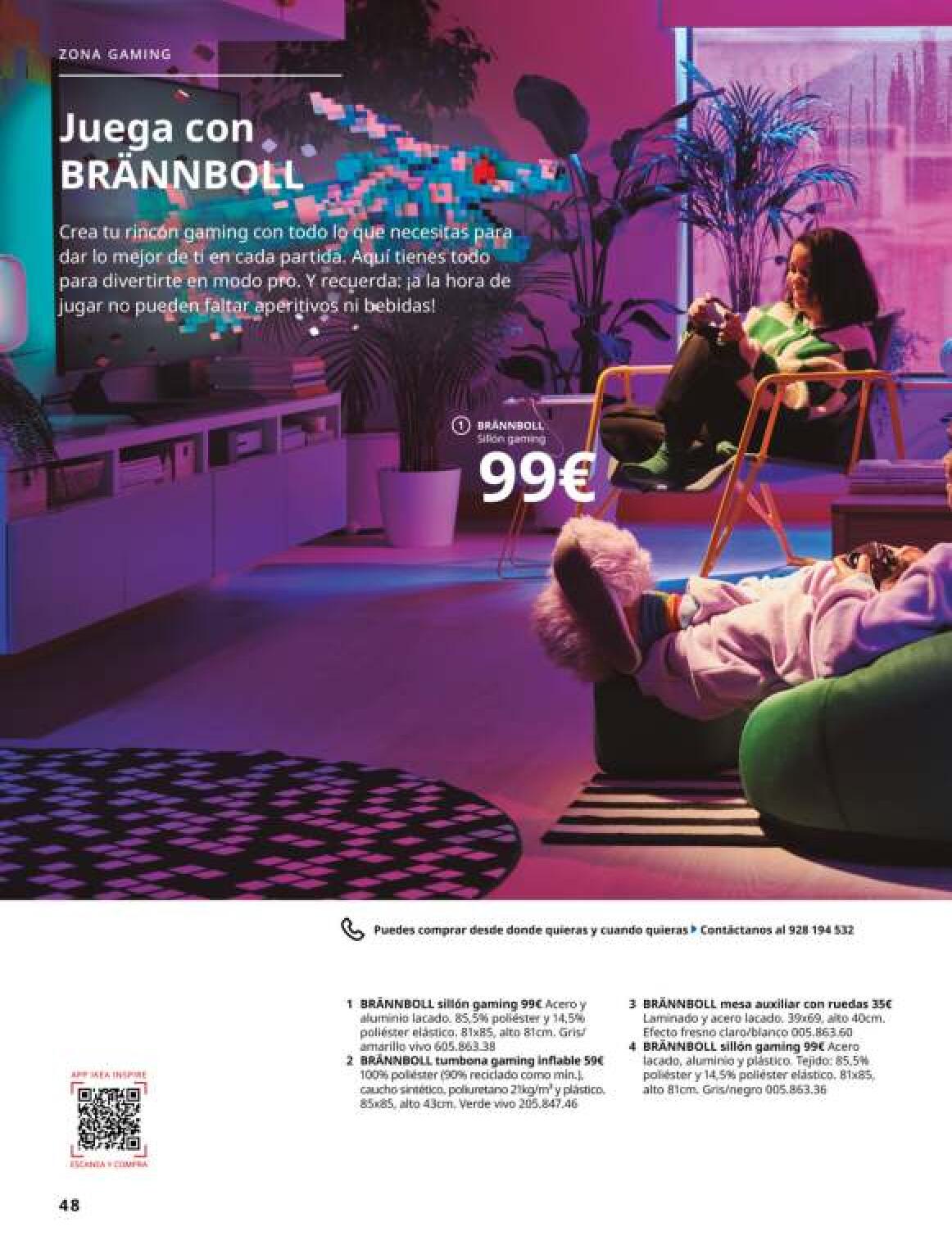 Catálogo salones IKEA. Página 48