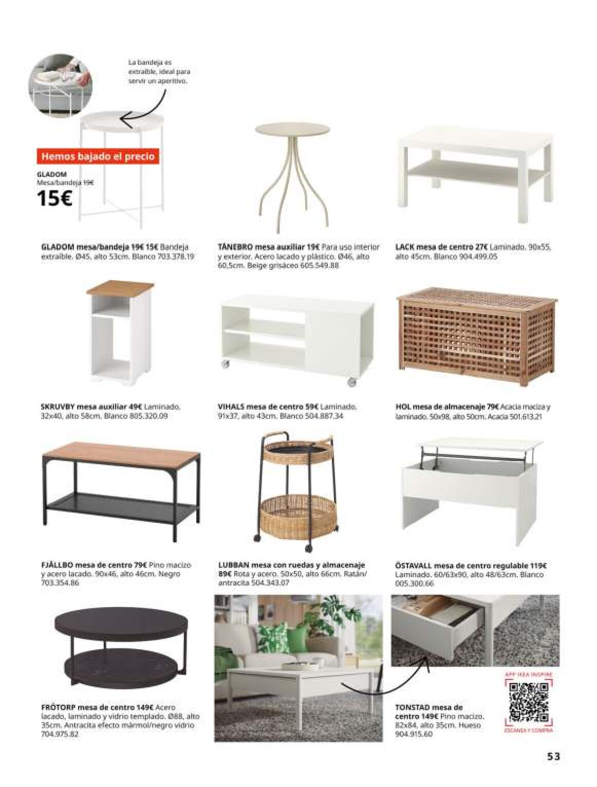 Catálogo salones IKEA. Página 53