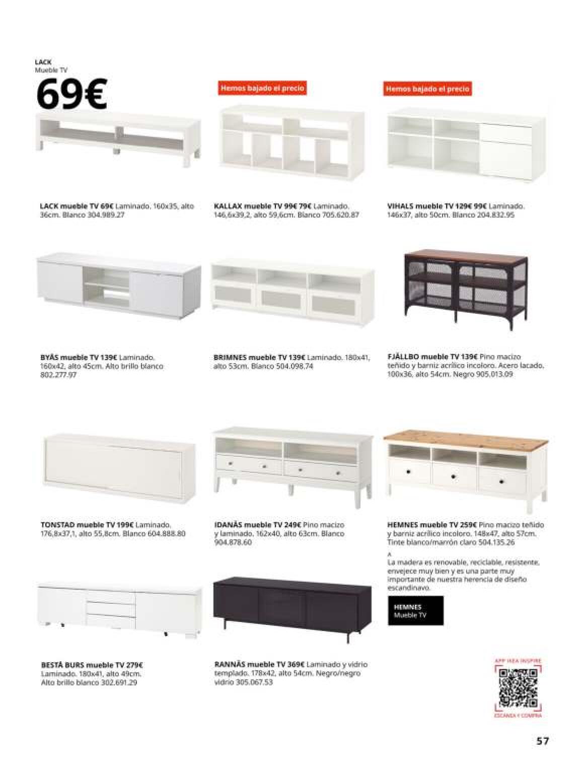 Catálogo salones IKEA. Página 57