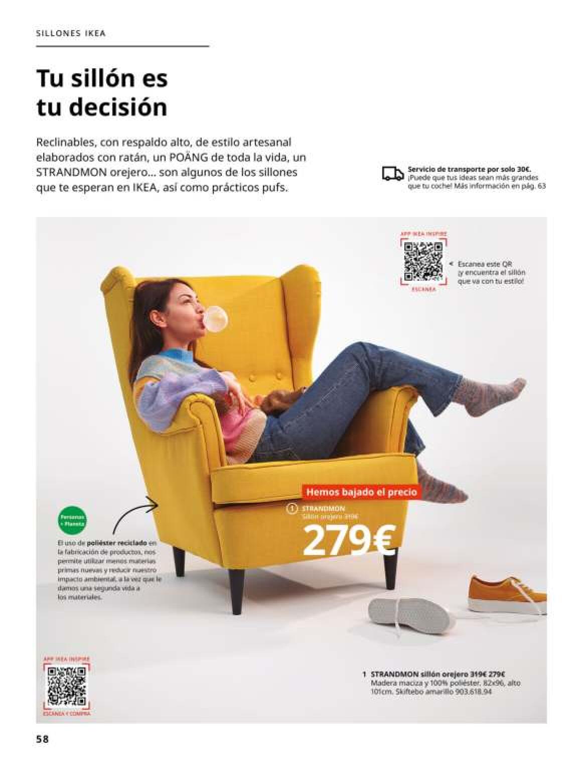 Catálogo salones IKEA. Página 58