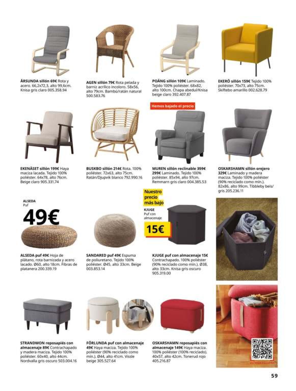 Catálogo salones IKEA. Página 59
