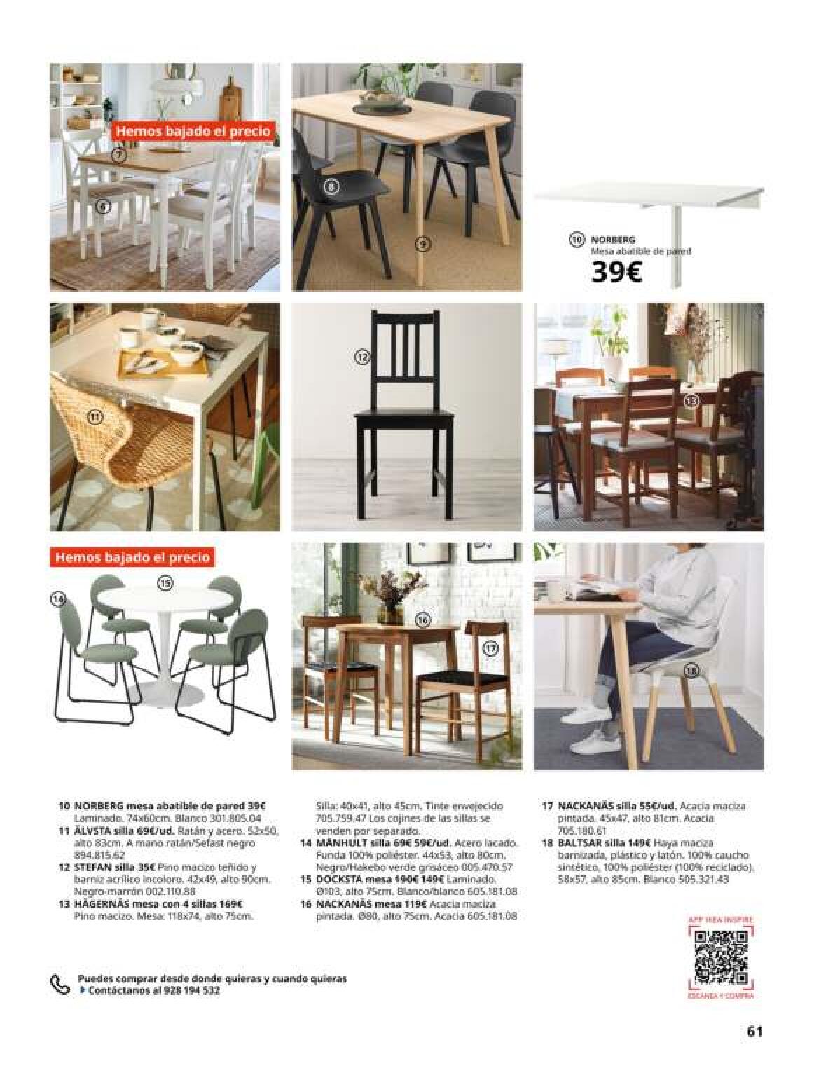 Catálogo salones IKEA. Página 61