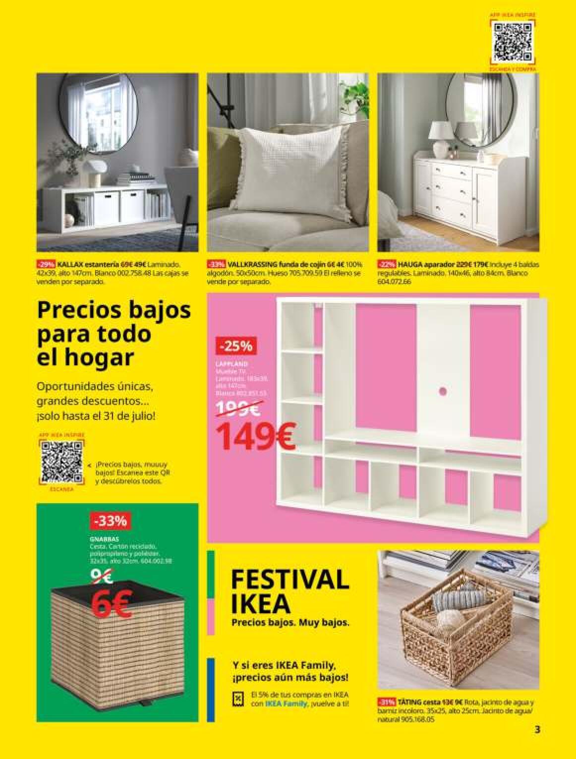 Festival IKEA Precios bajos. Muy bajos IKEA. Página 03