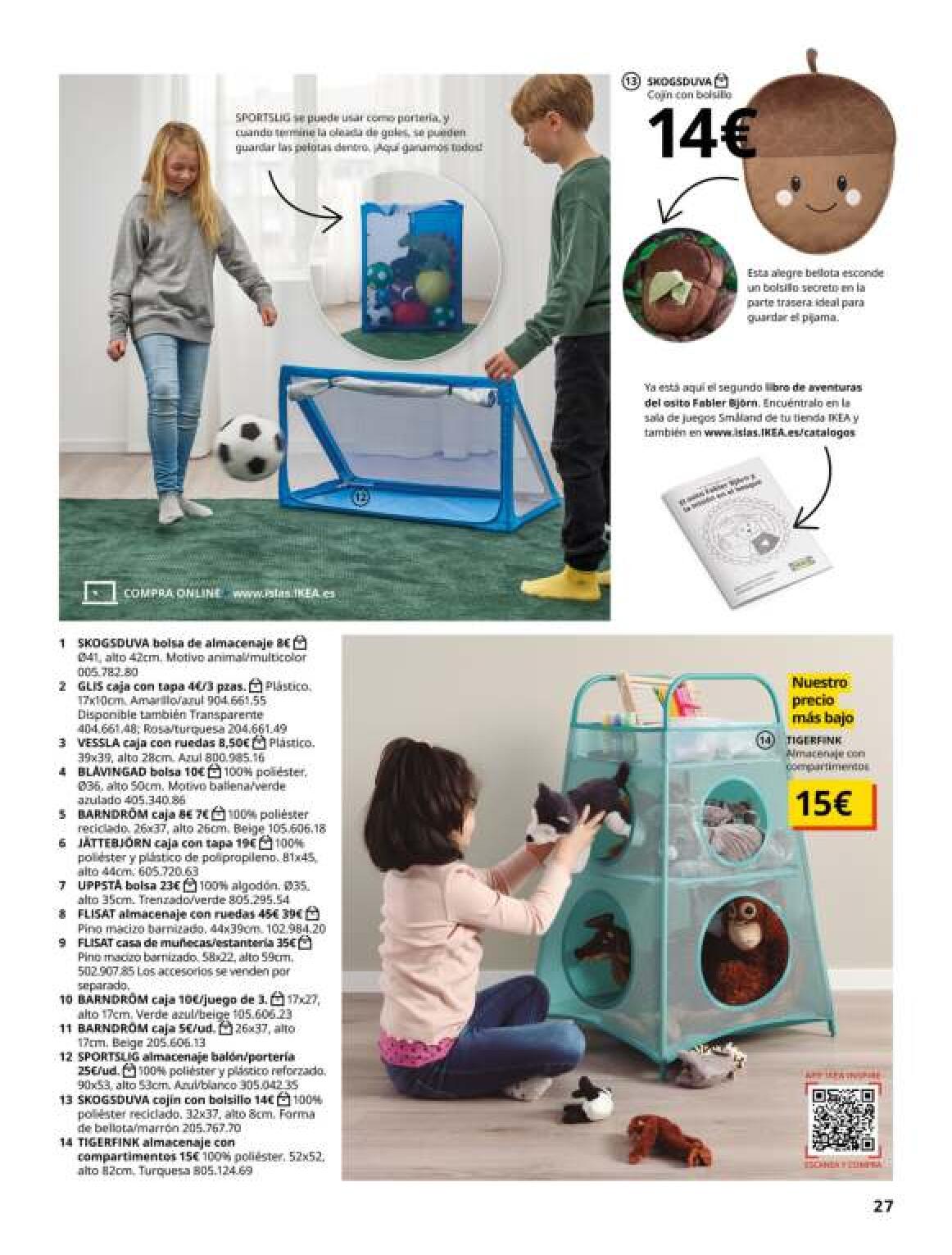 IKEA y los niños IKEA. Página 27