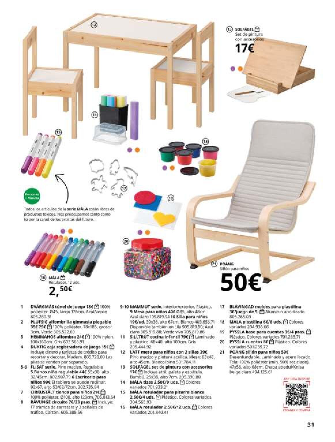 IKEA y los niños IKEA. Página 31