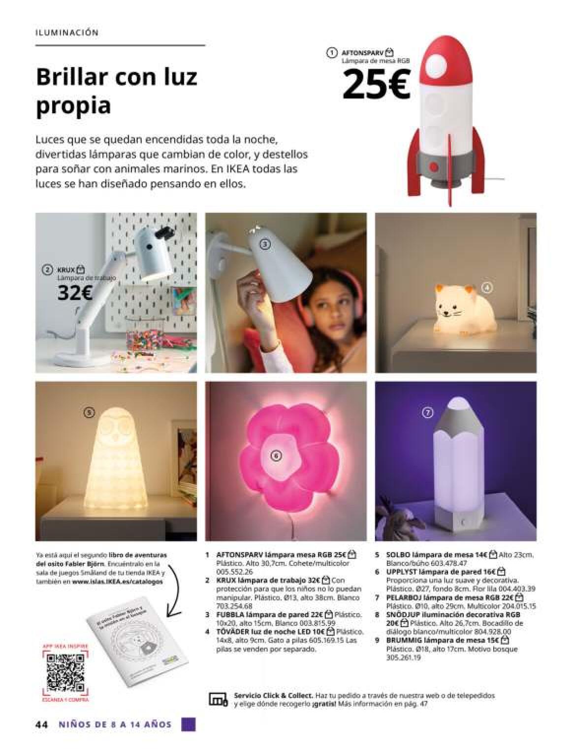 IKEA y los niños IKEA. Página 44