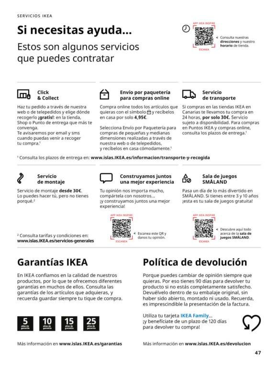 IKEA y los niños IKEA. Página 47