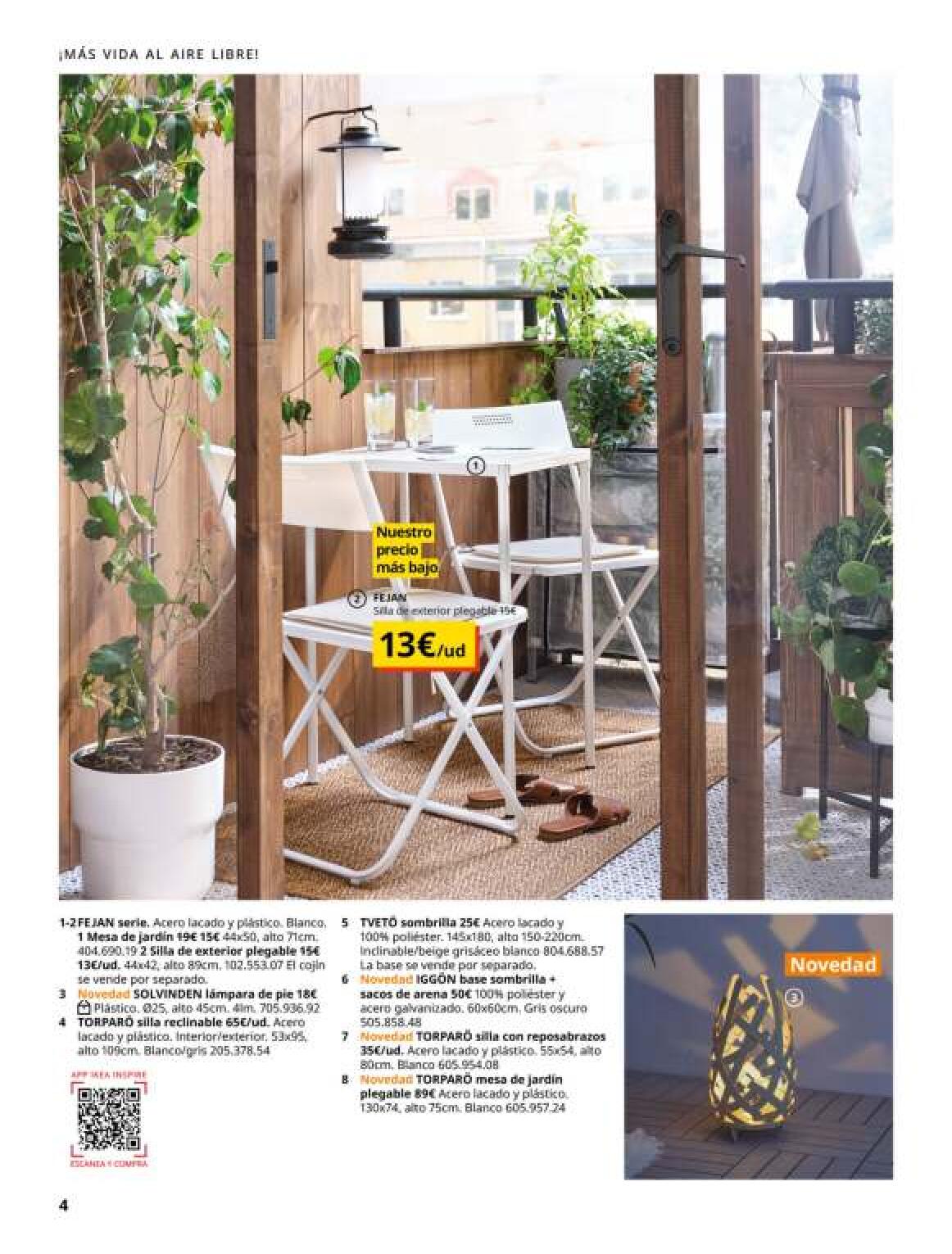 Muebles de exterior IKEA. Página 04