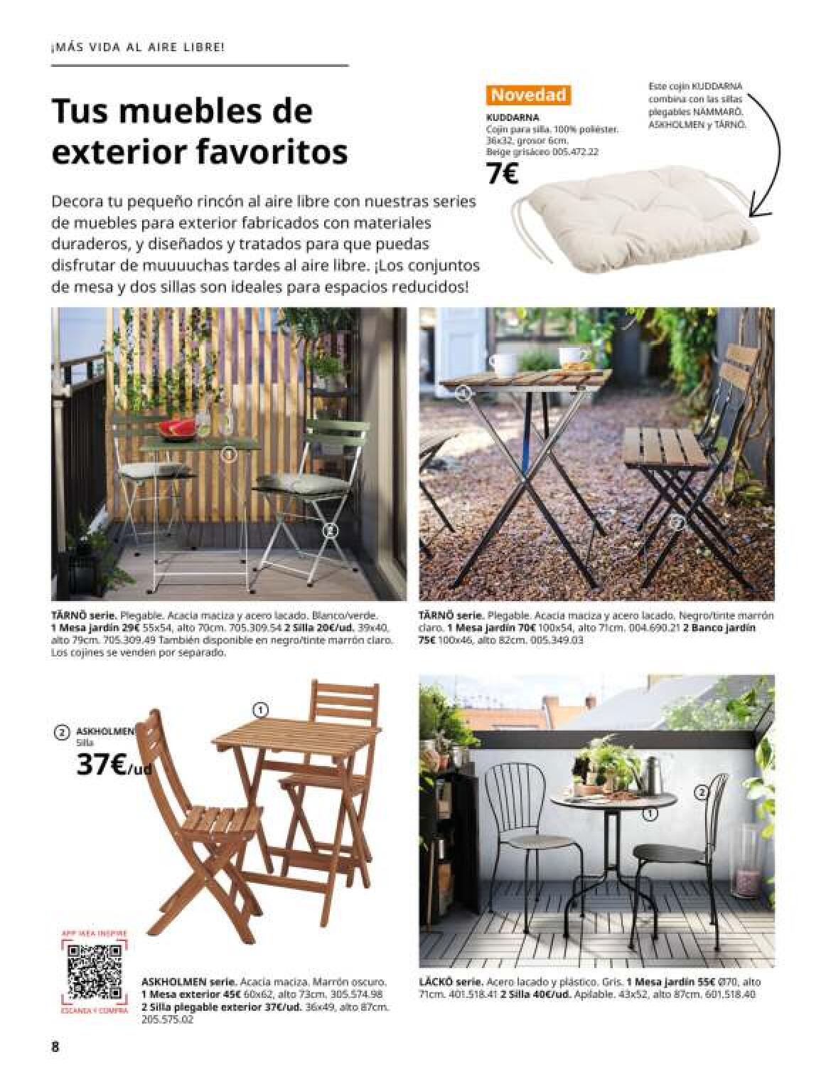 Muebles de exterior IKEA. Página 08