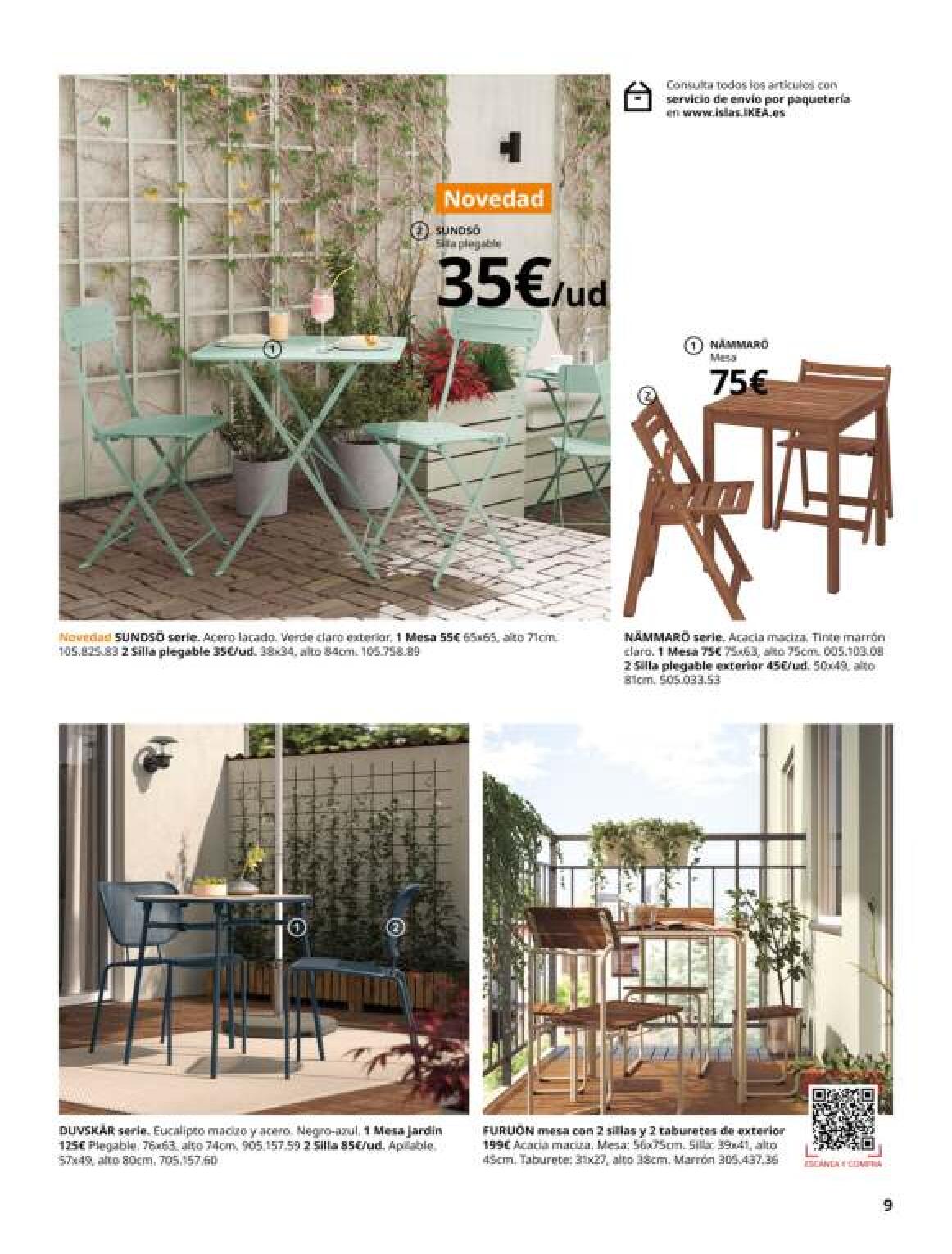 Muebles de exterior IKEA. Página 09