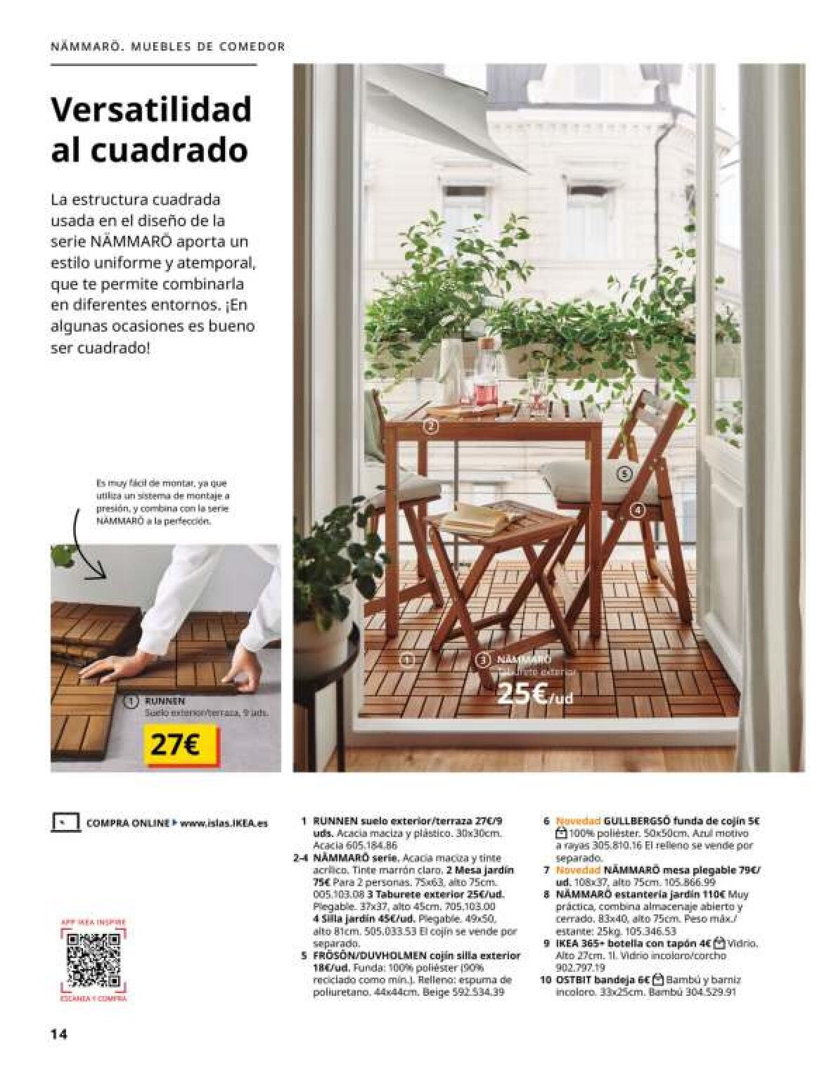 Muebles de exterior IKEA. Página 14